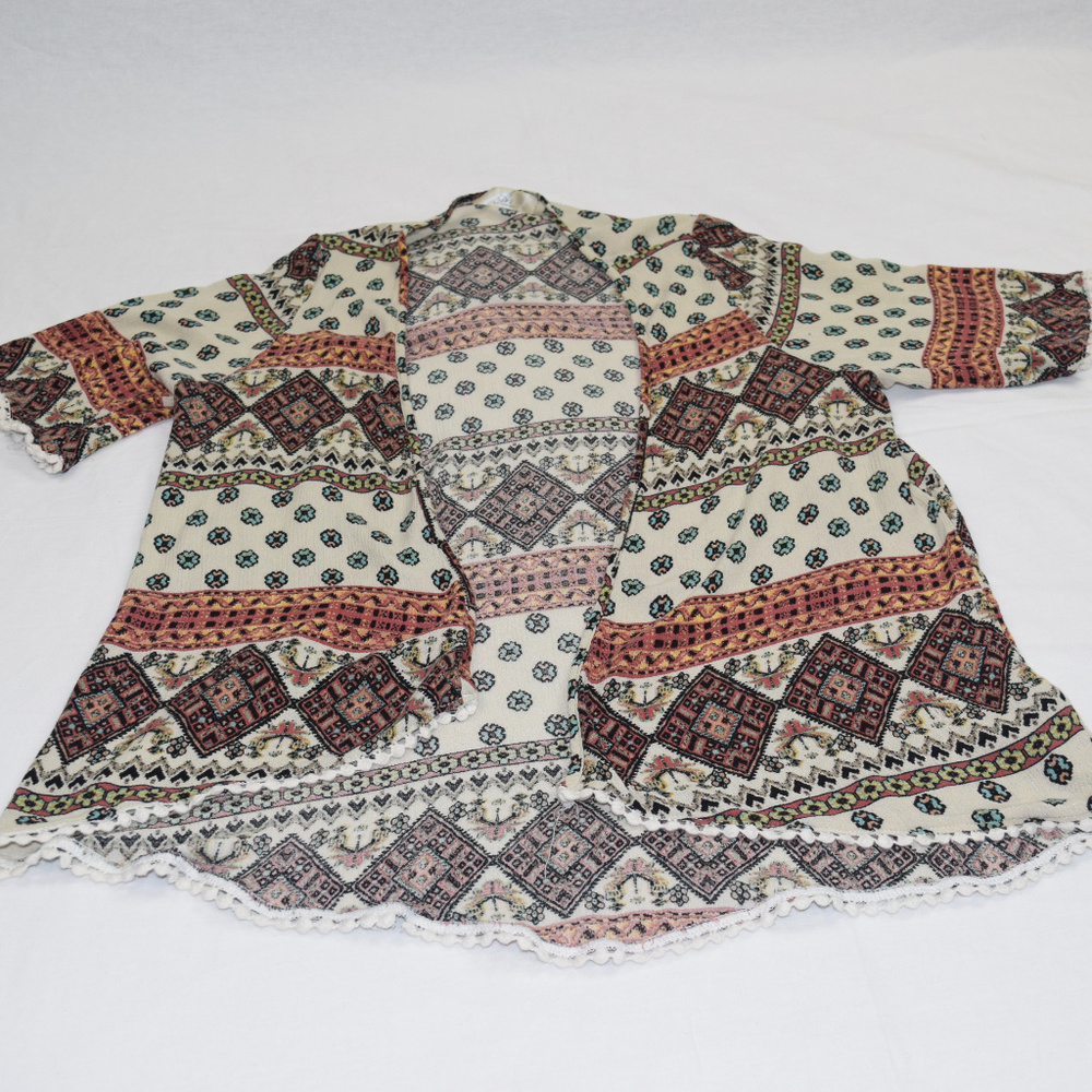 A3 design Tribal Print Kimono